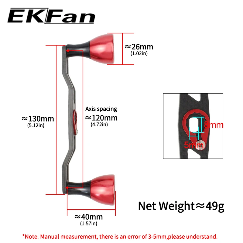 Fishing Handle Alloy Knobs 6