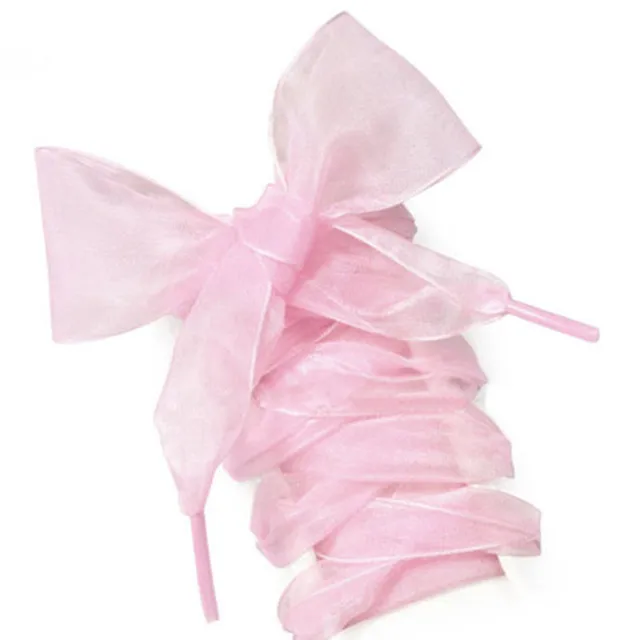 Lacci Per Scarpe In Organza - 6 Paia Colorate Da 120cm Per Bambine E Donne, Morbidi E Alla Moda - Foto 7