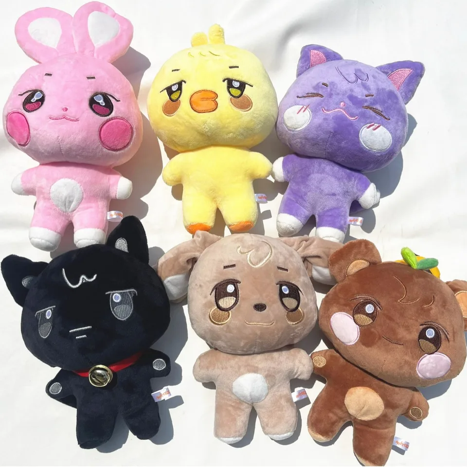 ateez aniteez ぬいぐるみ complete ATEEZ Aniteez Kawaii Stuffed Animals Plushies Toy Korean Room
