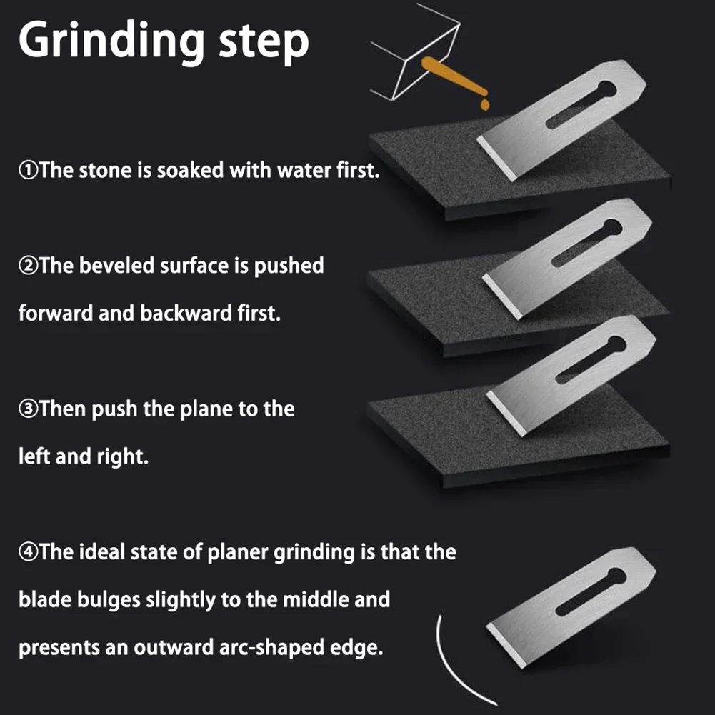 Hand Planer Cutter Saw Blades For Woodworking Manganese Steel Edge Trimming 44mm 51mm woodworking hand tools wood trimming tool