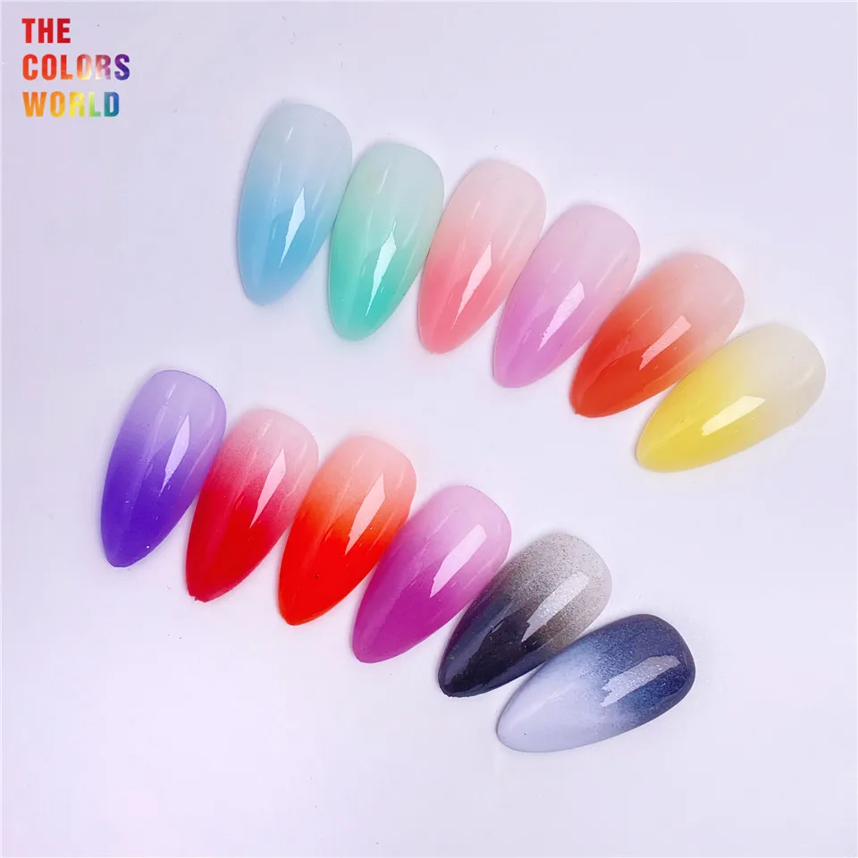 TCT-908 Ombre Nail Design Glitter Powder Spray Bottle Acrylic Powder Nail Shadow Spray Ombre Mist Gradual Effect nail powder acrylic nail powder