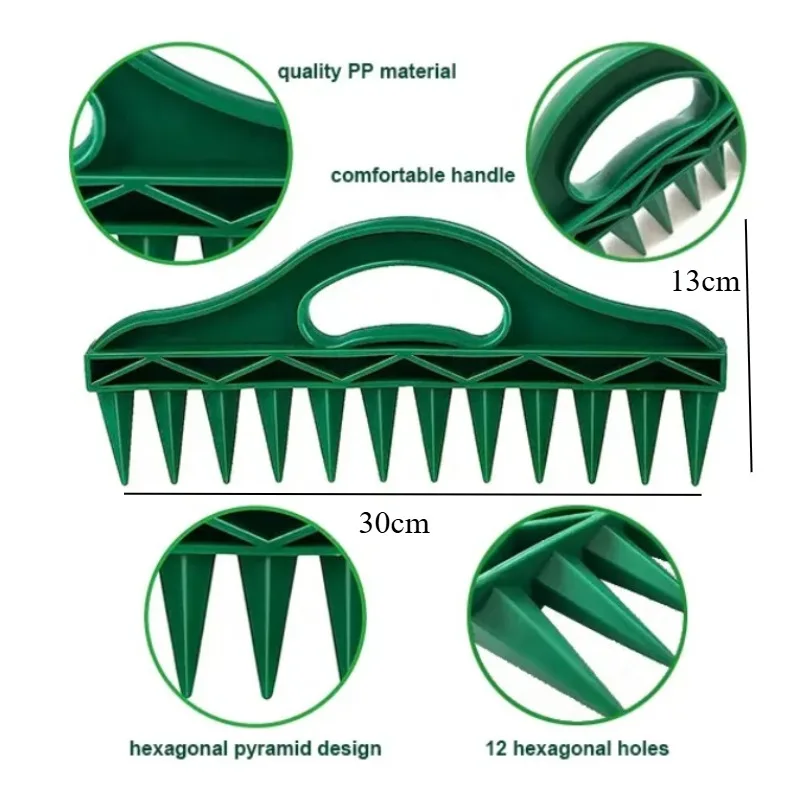 Revolutionize Your Planting Technique with the Handy Soil Seeder and Hole Driller for Efficient Plant Spacing and Soil Aeration