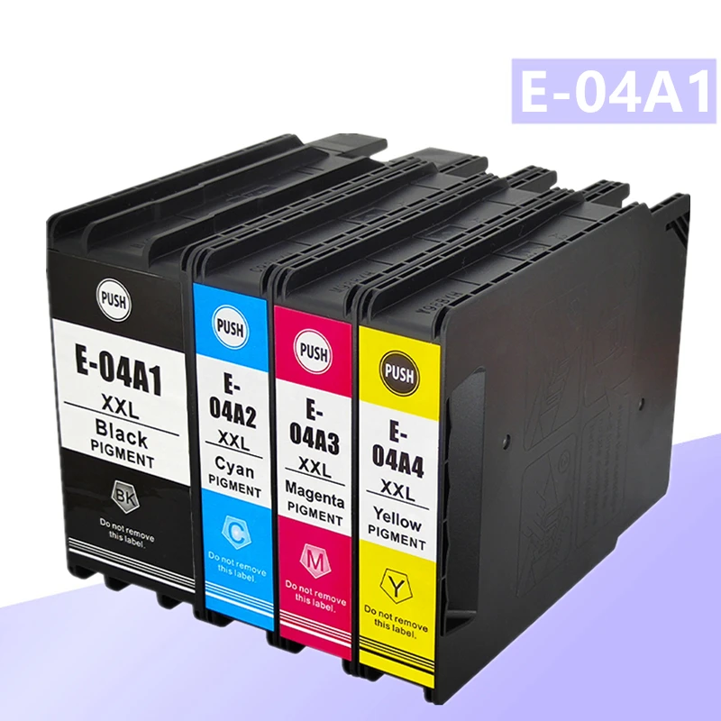 

04A T04A Premium Color Pigment Inkjet Cartridge T04A1 T04A2 T04A3 T04A4 Compatible Ink Cartridge for Epson WF-C8190/8690