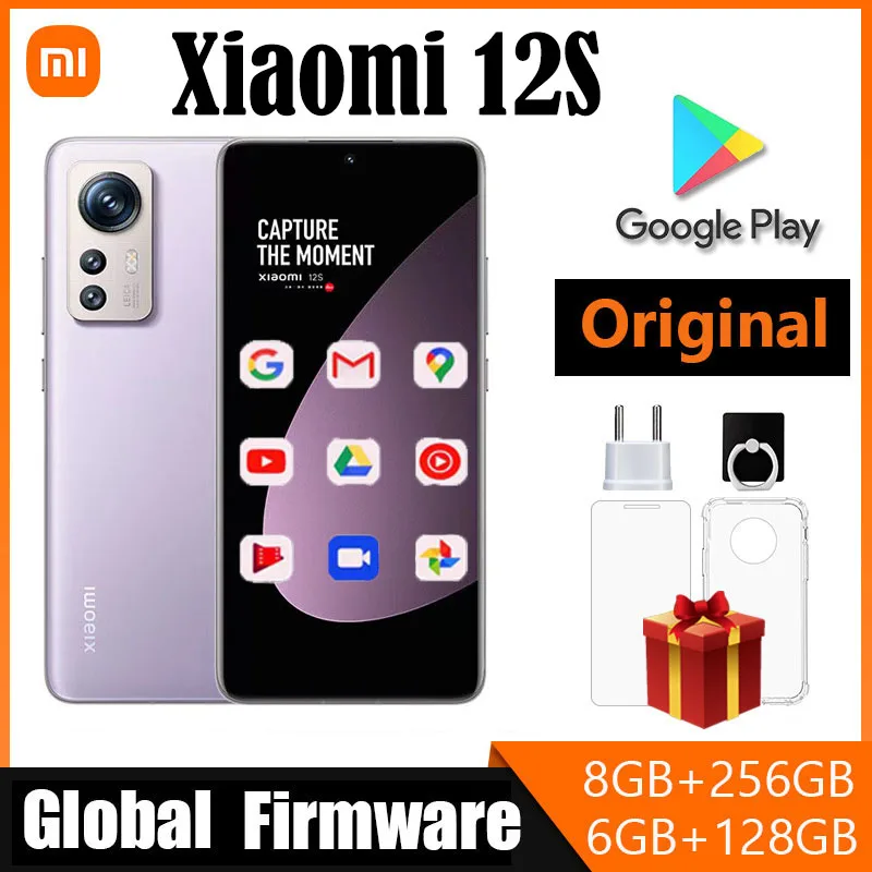 Xiaomi 12S Cellphone Smartphone Qualcomm SM8475 Snapdragon 8+ Gen 1  50W Wireless Charginag