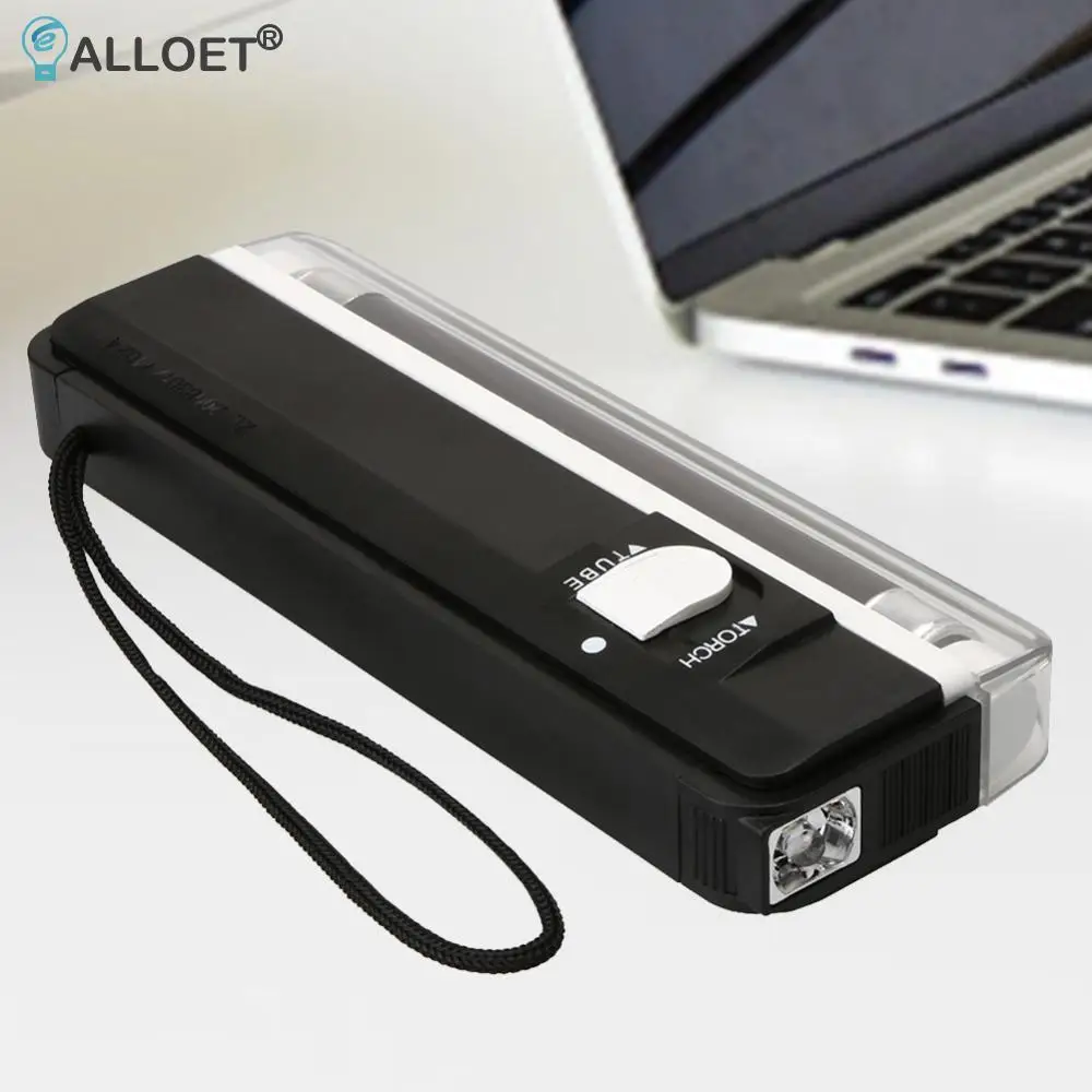 UV Flashlight Handheld Ultra Violet LED Flashlight Inspection UV Lamp For Checking Banknotes Paper Quality On Security Documents