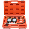 TU-21 Cylinder Leak Tester Compression Leakage Detector Set Double Gauge Petrol Engine Leakdown Detection Test Automotive Tools 1