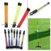 Golf Alignment Stringing Sticks, Outdoor Solid Fibreglass Golf Training Aid Golf Putting String Line 1