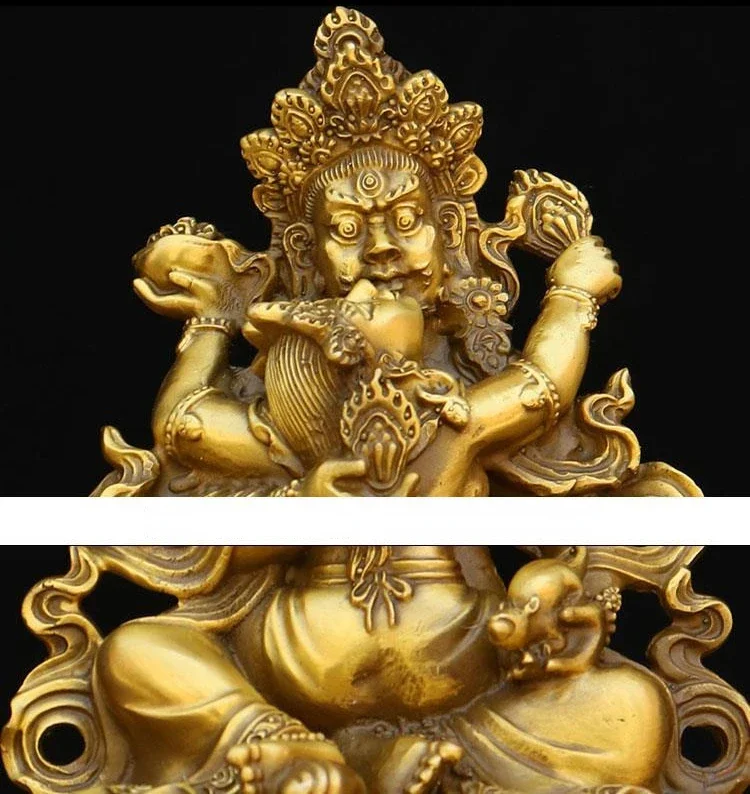 Detail close-up of copper craftsmanship