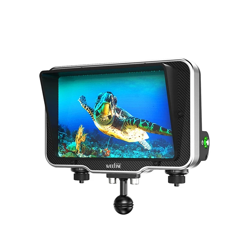 WEEFINE WED-7 Pro Portable Underwater HD Monitor 7" Screen HDMI Support Underwater Photography Scuba Diving Waterproof Monitor