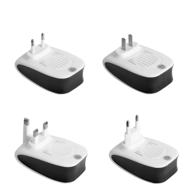 Eu/Uk/Usa Plug Ultrahangos Hangya Egerek Spider Szúnyogcsótány Rovar Kártevők Visszaszorító Elektromos Ultrahang Egérvezérlő Elutasító
