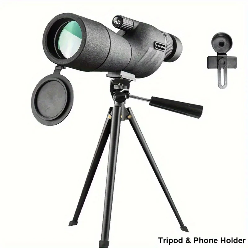 Transparent monocular telescope, variable frequency monocular telescope, suitable for outdoor camping hunting bird watching 6