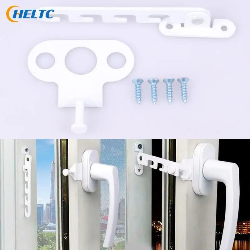 Window Latches Window Support Wind Hook Latches Stainless Steel Limiter Latch Wind Brace Stopper Heavy Duty Gusset Fixed window stopper