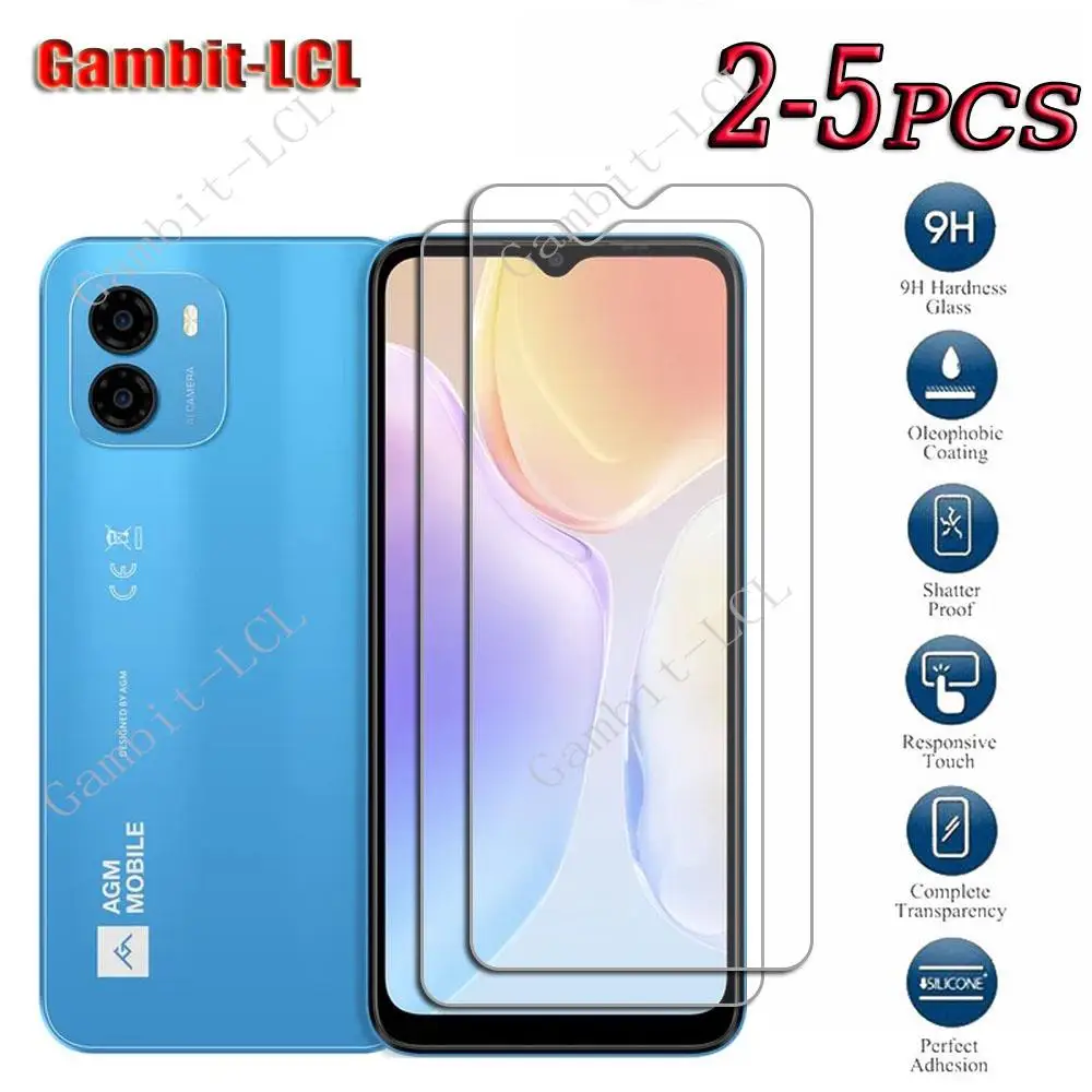 

9H HD Original Tempered Glass For AGM Note N1 6.52" AGMNoteN1 NoteN1 Screen Protection Protector Cover Film Cover