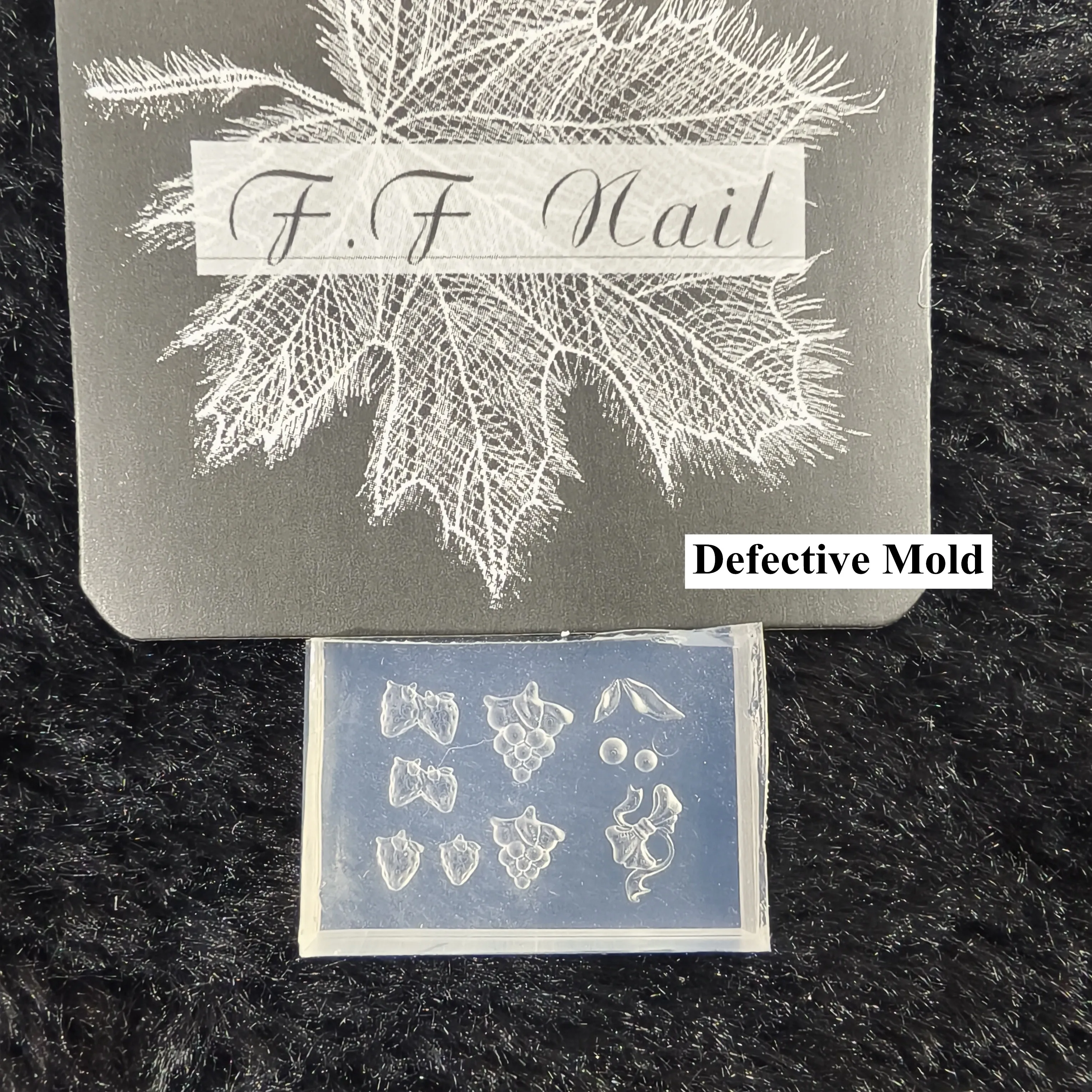 1pc Defective Mold Microblemish 3D Acrylic Nail Mold  Nails DIY Silicone Nail Stamping Plates Nails Products Nail 6
