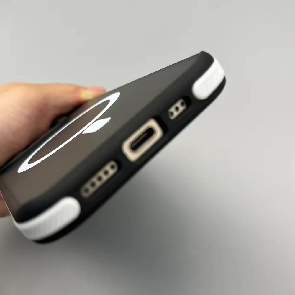Luxury Matte Double Color Magnetic Shockproof Armor Case