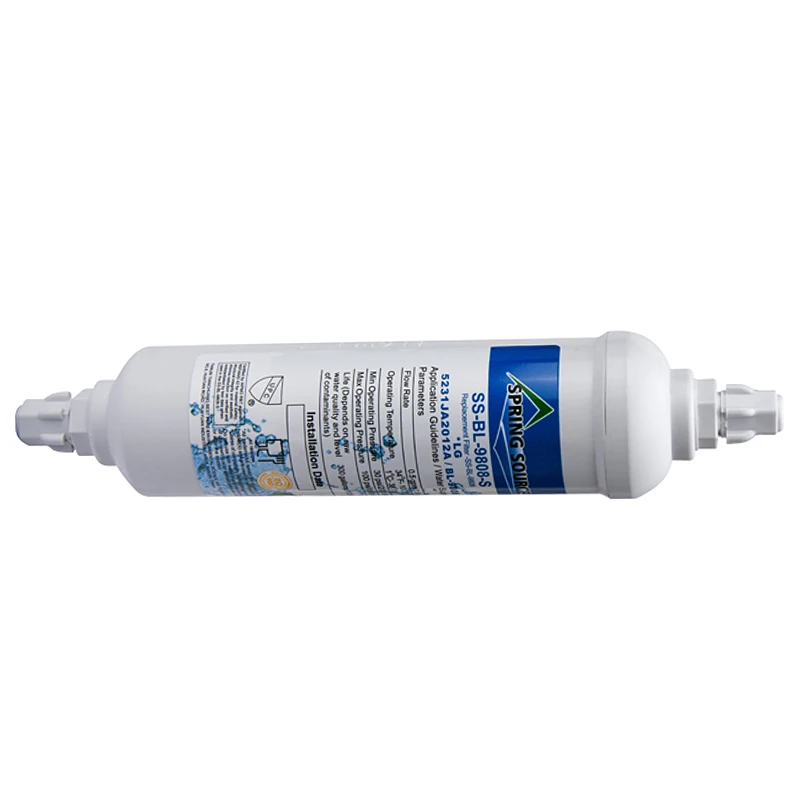 Replacement refrigerator water filter BL9808 (51835-23518), LG 5231JA2003A, ADQ73693901 water filter,accessories replacement