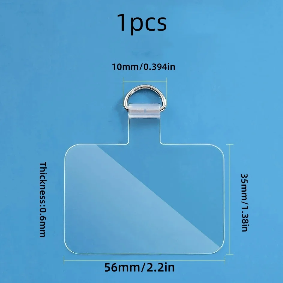 Universal 10pcs/5pcs Phone Anti-lost Lanyard Card Detachable Phone Charm Strap Hanging Cord Strap Patch Cell Phone Accessories 5
