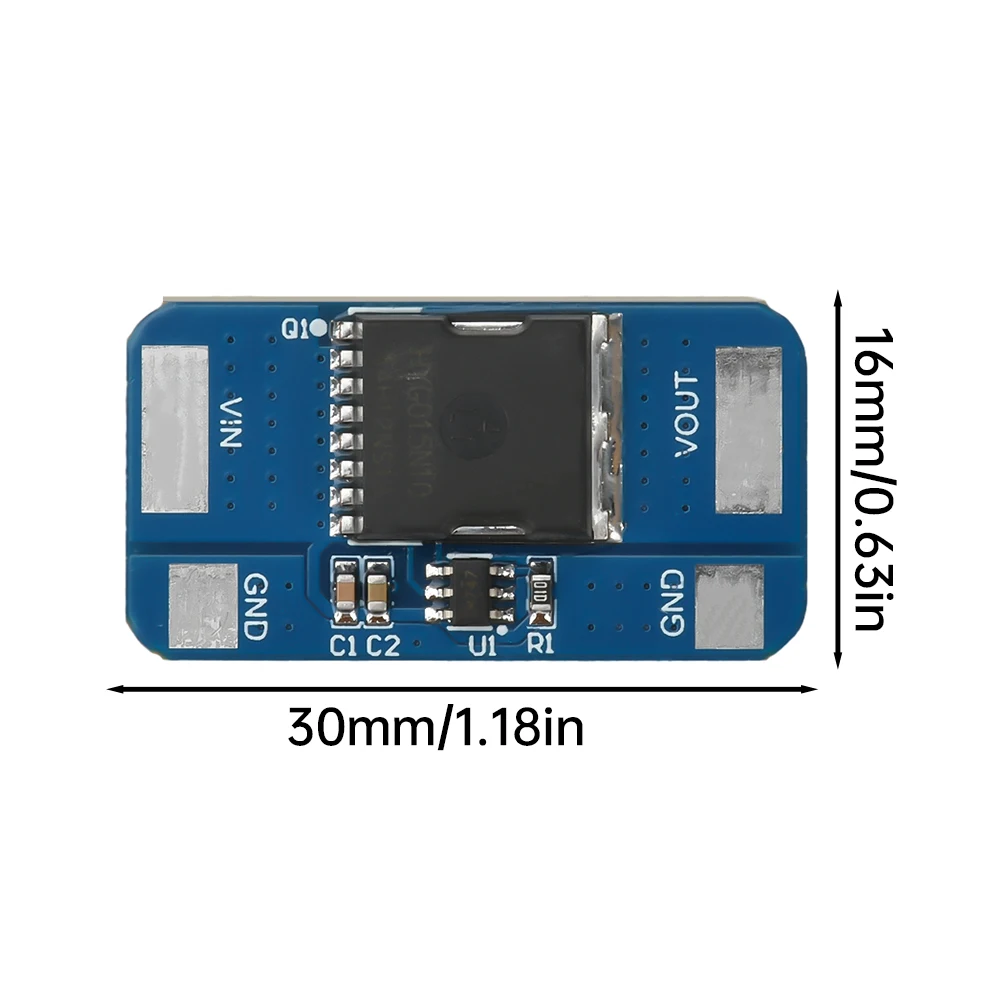 Ideales Diodenmodul zur Rückflussprävention, idealer Diodengleichrichter, 5–30 V, 10 A, DIY-Elektronik-Kit – Detail 10