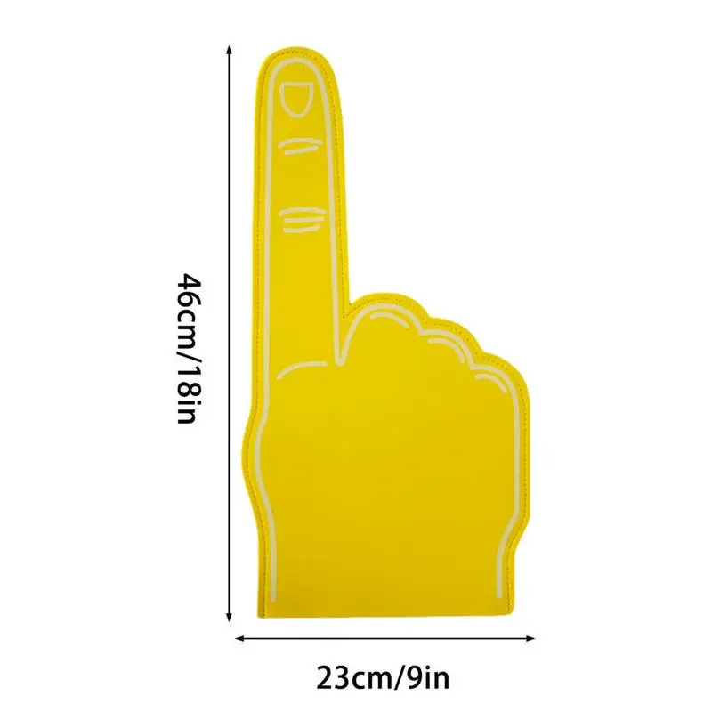 Foam Finger Universal Large Foam Hand Sports Cheerleading Props Sports Favors Cheering Palm Party Props Finger for Events