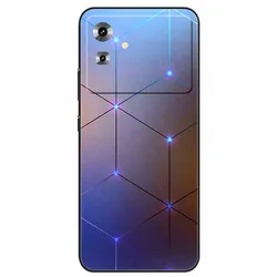 Black TPU Bumper Silicone Shockproof Phone Cover with Cute Cat Design for Cubot Note 21 (R20.CH.235)