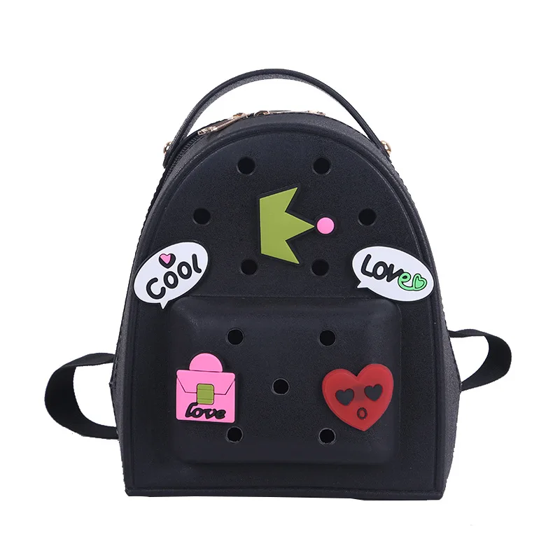 DIY Cartoon Children's Backpack School Bags Silica Gel Back Pack Mochila Escolar Infantil Plecak School Bag Kids Zaino Cartable