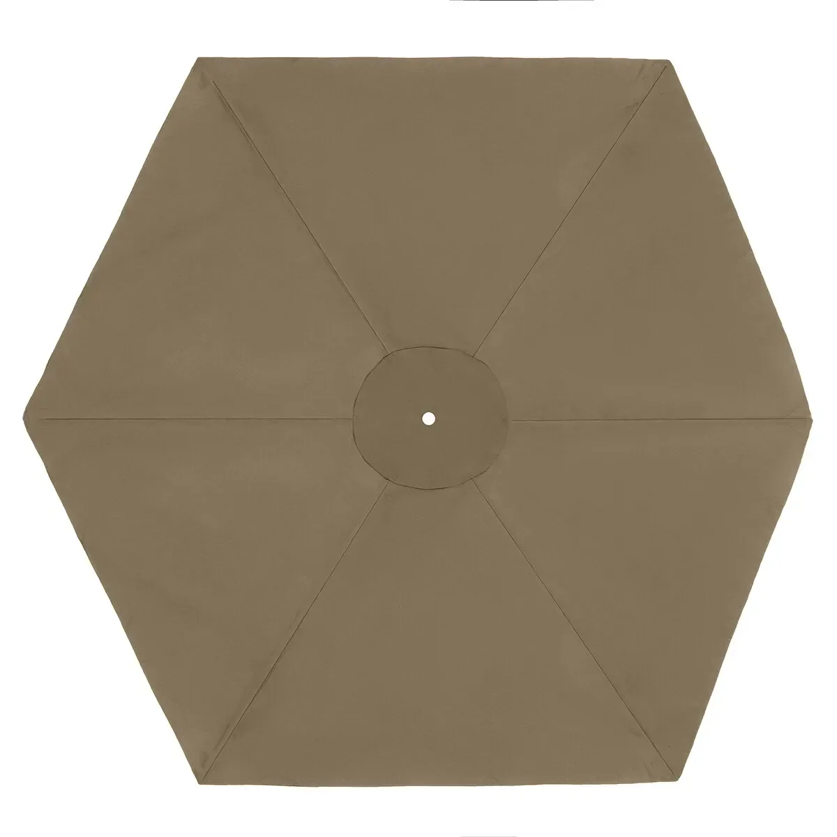 2x2m Yard Gazebo Beach Umbrella Outdoor Garden Canopy Sun Shelter Garden Patio Sunshade Cover Waterproof For 6 Arm S