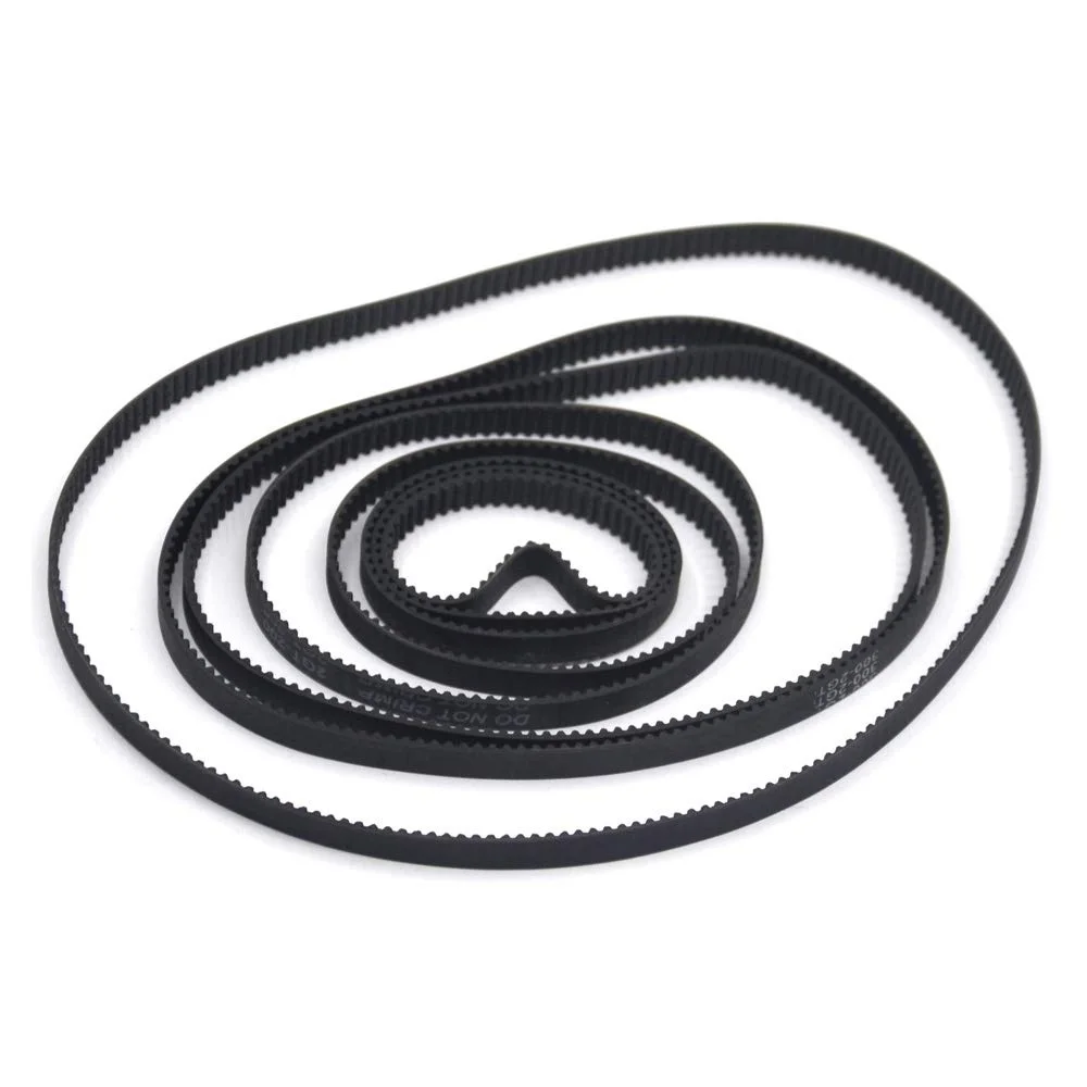 8PCS 2GT Closed Loop Rubber Belt Length 110mm 112mm 122mm 158mm 200mm 280mm 300mm 400mm Width 6mm Timing Belt for 3D Printer synchronous belt