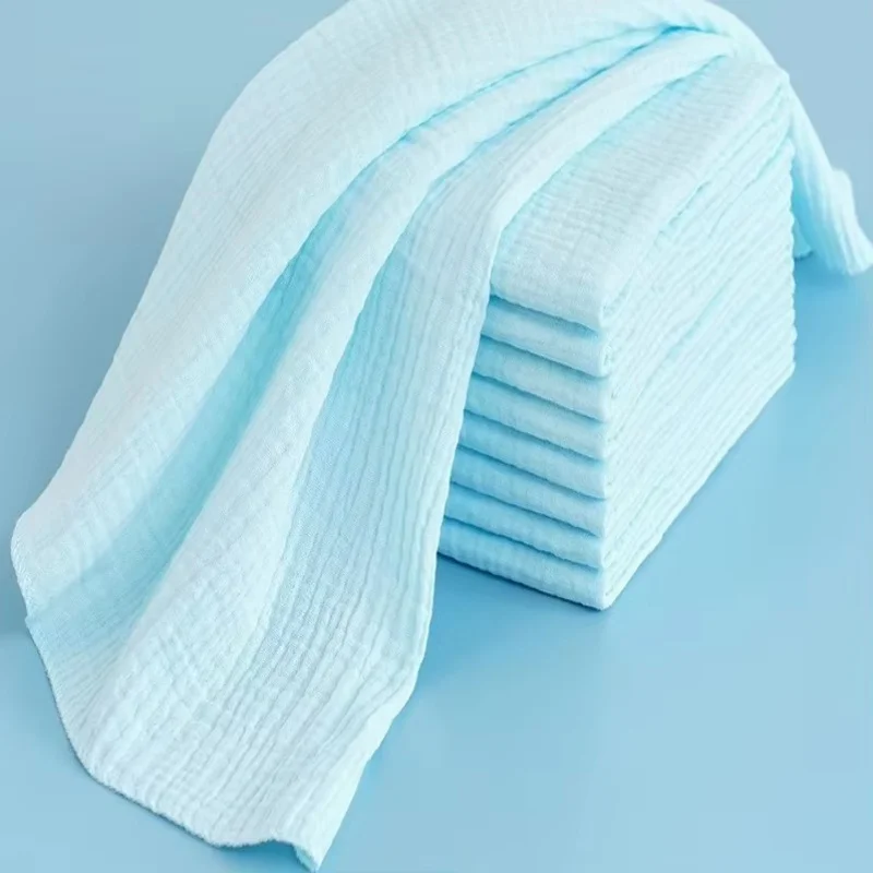 5 pz/lotto 100% Cotone Pannolini di Garza Del Bambino Per Il Neonato Pannolino Fasciatoio 45*43 cm Lavabile Morbido Asciugamani Per Bambini - immagine 3