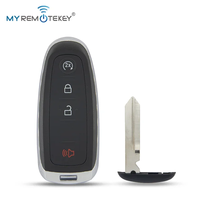 กุญแจรีโมทอัจฉริยะ MYREMOTEKEY 315/434mhz ID46-PCF7953 ชิป 4D63/4D83 สำหรับรถยนต์ฟอร์ด เอดจ์ เอ็กซ์พลอเรอร์ เฟล็กซ์ ทอรัส เอ็กซ์เพดิชั่น โฟกัส เอสเคป 4