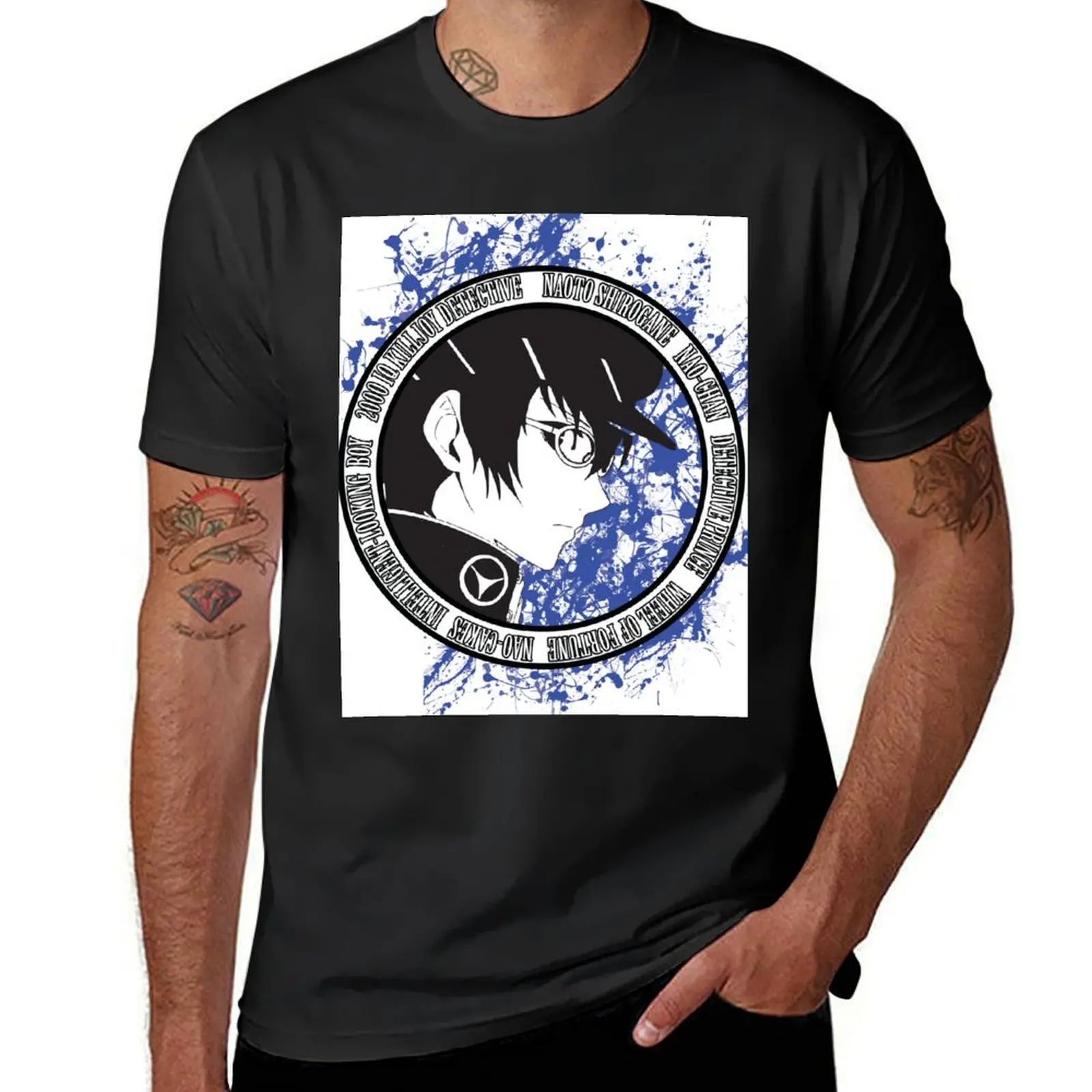 Naoto Shirogane Persona 4 T-Shirt plus sizes vintage clothes men t shirts