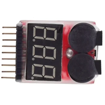Sb467f4d4562e47748e47942a59871640f.jpg 1/2/5 pièces RC affichage de tension batterie faible alarme Buzzer BX100 1S-8S testeur de compteur Lipo moniteur de batterie pour RC voiture Drone hélicoptère