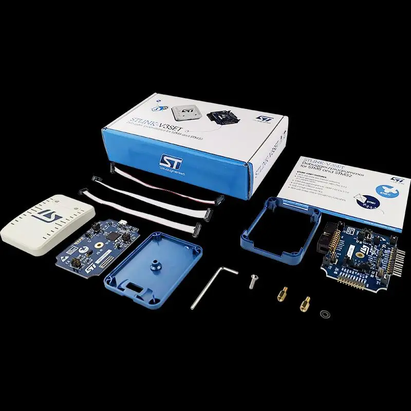 Avadatech Pcs x Stlink-v3conjunto B-stlink-volt Processador Baseado Stm8s Stm32 Programador 5v Usb 2.0 Jtag Dfu Autêntico st Link v3 - Image 3