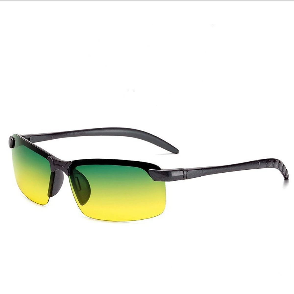  - Universal Night Vision Glasses Sunglasses Men Outdoor Sport Sun Glasses Driver Goggles Black/Yellow Glasses for Night Driving