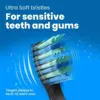 4 Pcs Electric Toothbrush Heads Compatible with Fairywill D7/D8/FW507/FW508/FW551/917/959/SG-E9 Moderately Soft Bristles Brush 6