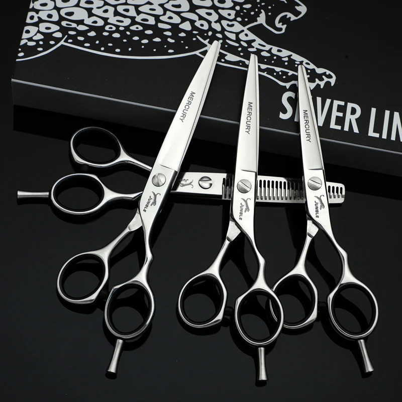 Professional Hair Scissors, Thinning Shears, 5.5-6-6.5-7 Inch, 9 - 18 Steel, Sharp and Durable, Barber Tools square hole drill bit adapter drill attachment for table drill and hand drill professional accessories sturdy durable