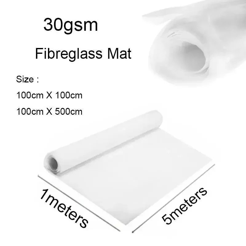 Fibreglass Mat 1meter/5meters Fiber Glass Cutting Fiber Cloth Alkali-free Fiberglass Chopped Strand Matting For GRP Resin Fabric