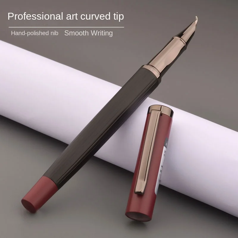 

Artistic Curved Pointed Pen, Professional for Adult to Hard Pen Calligraphy Practice and Business Office Signature