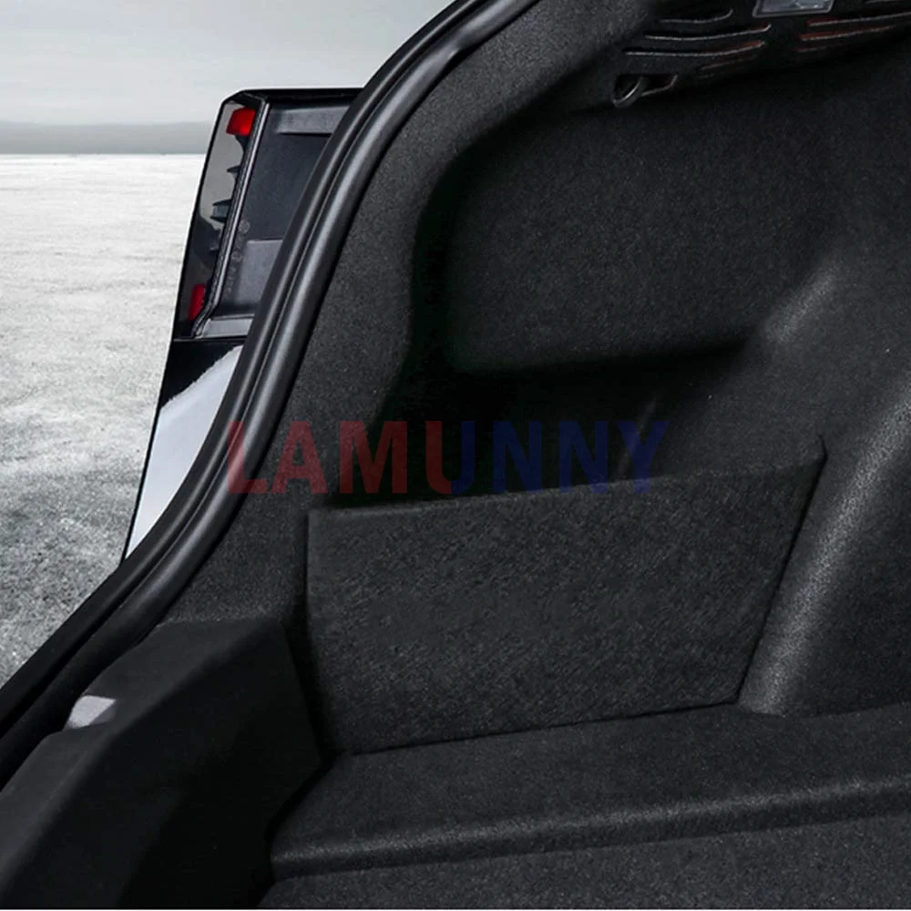 Rear Trunk Organizer Side Divider Interior Accessories for Tesla Model 3  2016-2023 Model Y 2020-2023 - AliExpress