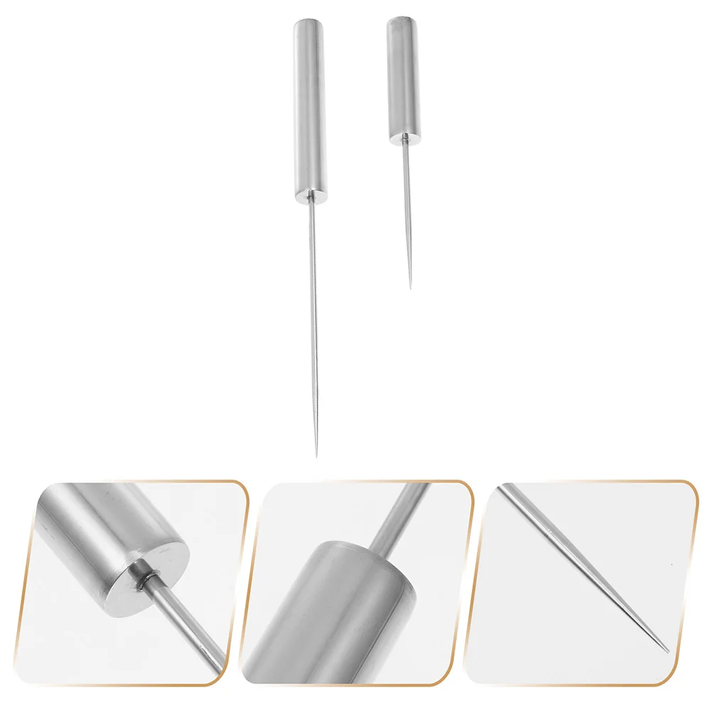 

2 Pcs Stainless Steel Ice Practical Ice Pick Tool Portable Ice Pick Tool