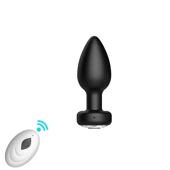 Wireless Remote Anal Vibrator Male Prostate Massage Anal Plug Vagina G Spot Dildo Vibrator Anus Butt Plug Sex Toy For Men Women 2
