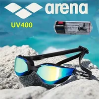 Aremdo 25 Professional Racing Swimming Goggles Waterproof Anti Fog High Definition UV400 Competition Training Swim Equipment