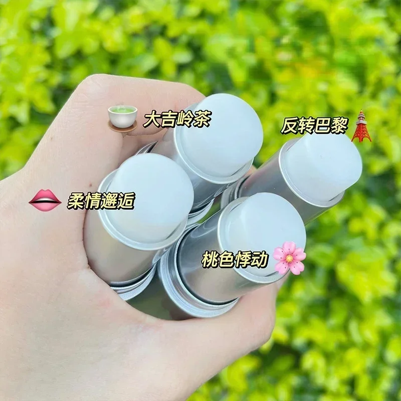 Solid Perfume Men Women Silver Solid Perfumes Balm Light Fragrances Long Lasting Natural Fresh Deodorant Portable Mini