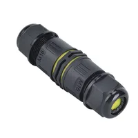 IP68 M16 M20 M25 Male Female Docking Connector Waterproof 2/3/4/5 Pin Terminal Electrical Wire  Cable Connector For Outdoor 4