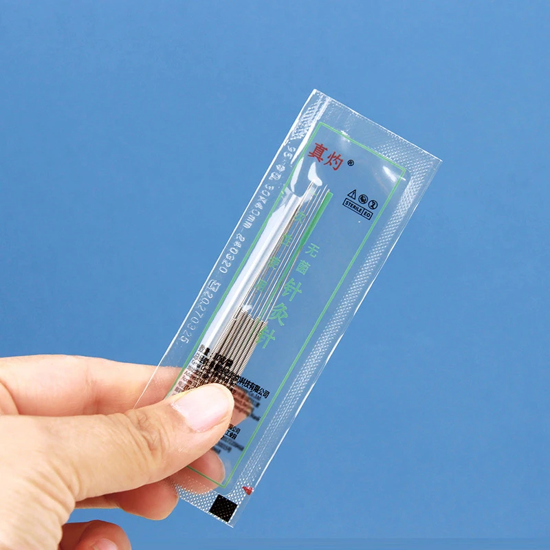 500 Pcs/Box Acupuncture Needle With Tube Acupuncture Disposable Sterile Beauty Massage Sterilze Needle