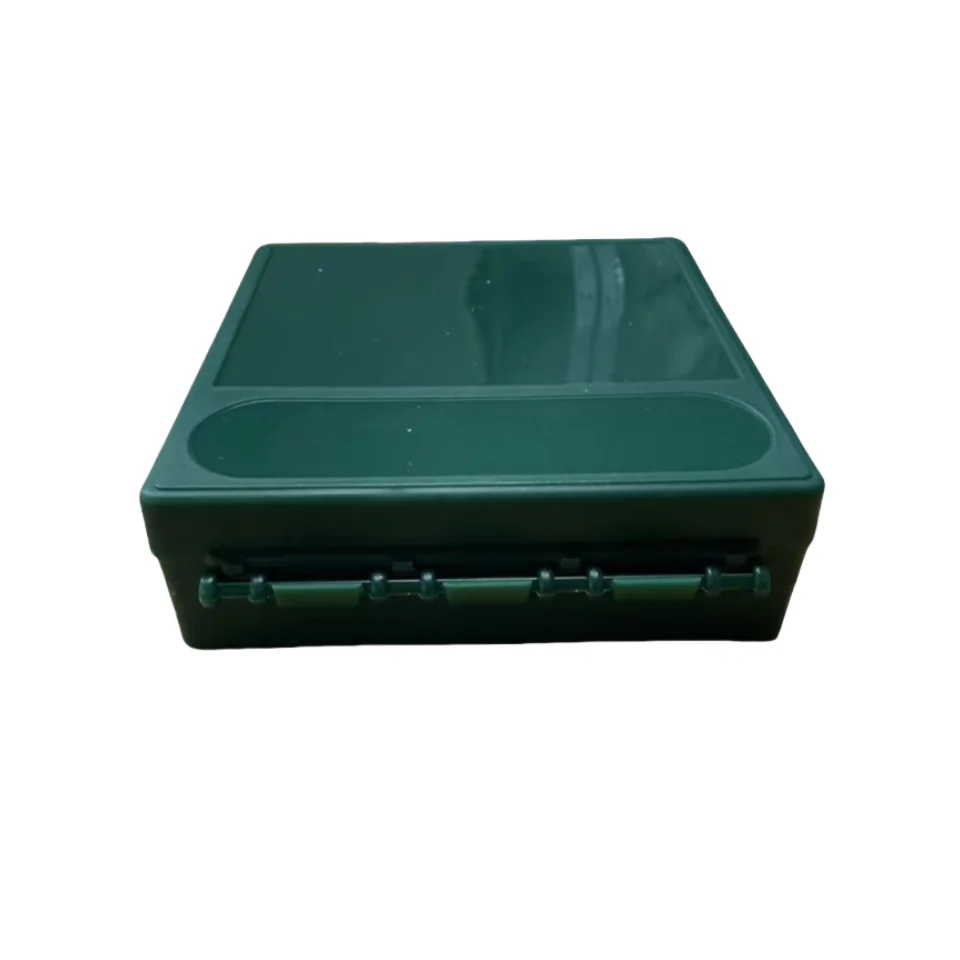100 Rounds Tactical Ammo Storage Box for 9mm Rifle Pistol Ammunition Bullets Case Holder Flip-Top Hinge-Top Design
