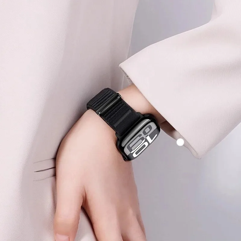 Nylon Loop Strap for Apple Watch - Stylish and Durable Replacement Bracelet