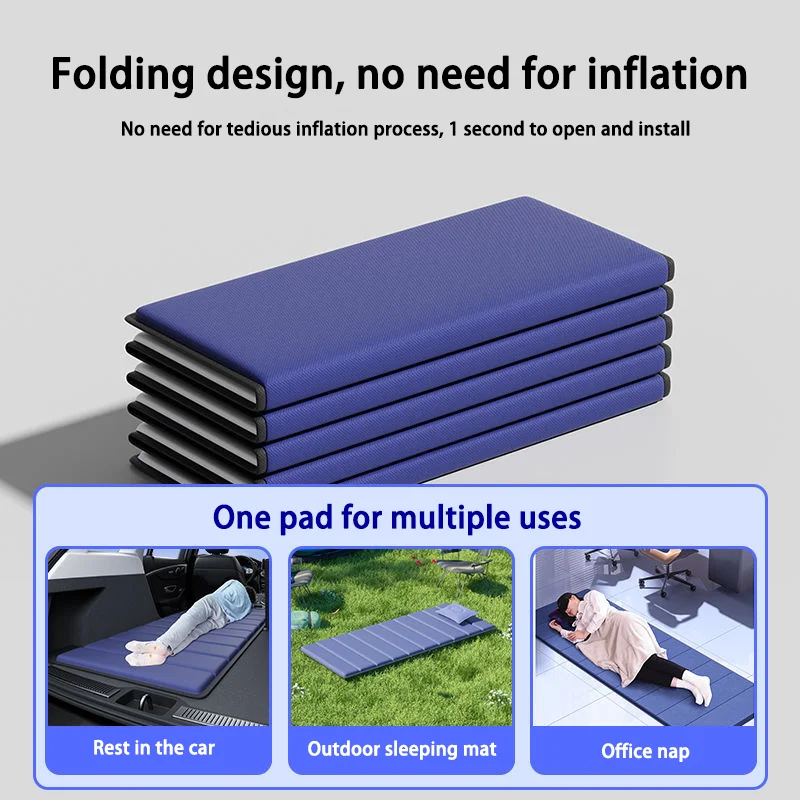 Travel Bed Car mattress single bed car folding car rear trunk portable sleeping mat leveling mat suv sleeping