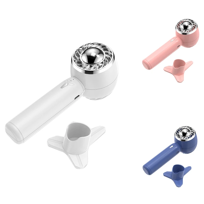 

Портативный мини-вентилятор с USB-зарядкой, ручной охлаждающий вентилятор с тремя скоростями, с регулируемой скоростью, для путешествий и прогулок