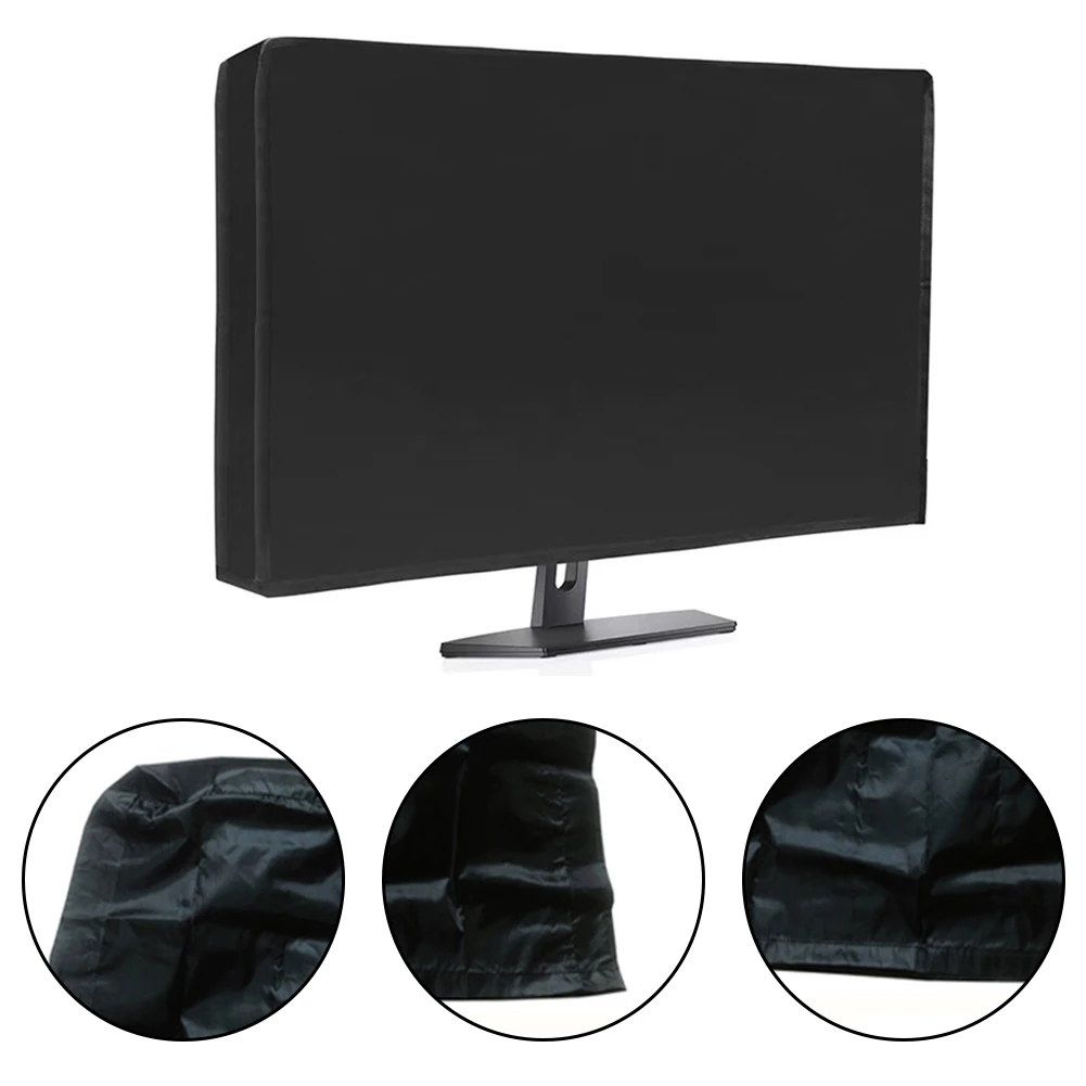 Washable Monitor Protection Sturdy 210D Oxford Material Keep Display Clean Functional Over Time