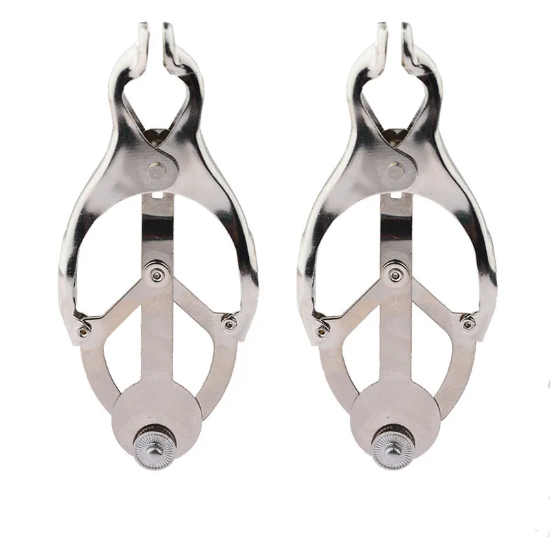 Body Massage Clitoris Clips Stimulation Medical Themed Toys Electric Shock Nipple Clamps Accessory Breast Sex Toys Couple